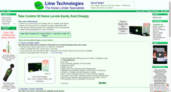 Desktop Screenshot of limetechnologies.co.uk