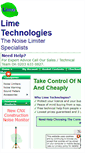 Mobile Screenshot of limetechnologies.co.uk