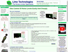 Tablet Screenshot of limetechnologies.co.uk